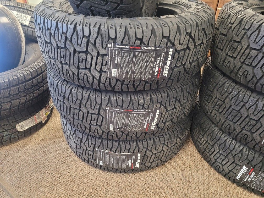 TIRES 275/60/20 116T XL