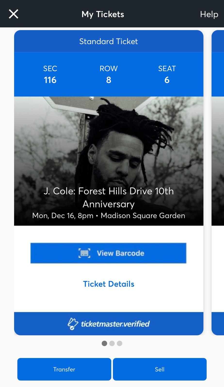 J. Cole Anniversary Tickets