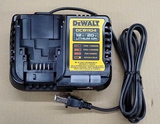 DeWalt DCB1104 12V/20V Lithium Ion Battery Charger