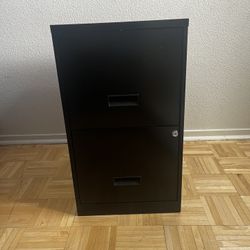 Filing Cabinet With Two Drawers