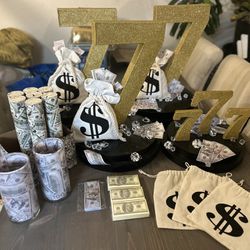 Money Party Decorations $150 