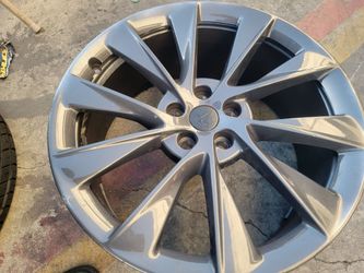 OEM 21" Staggerd TESLA MODEL S Wheels only (5×120)