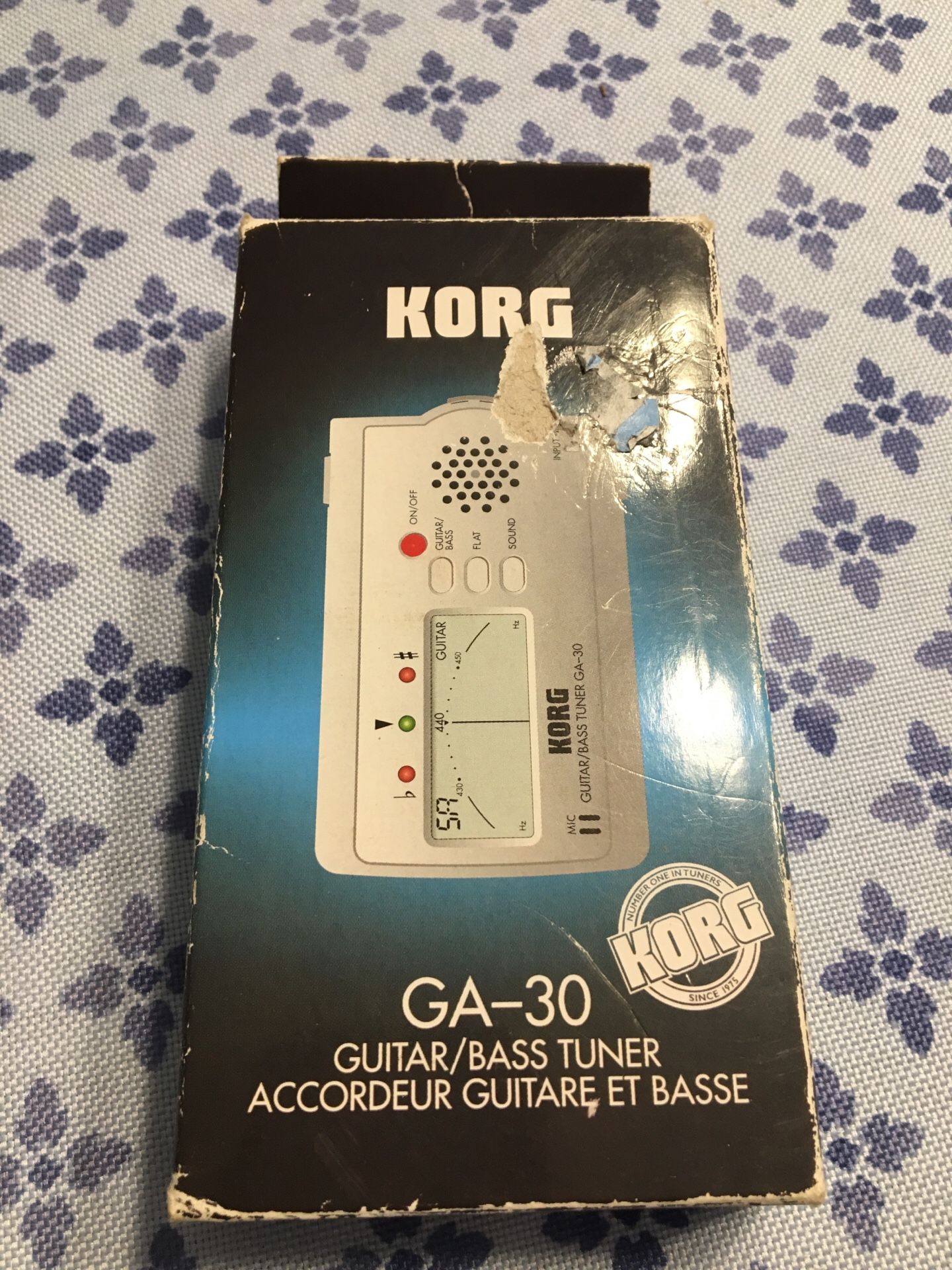 Korg GA-30 Guitar Bass tuner