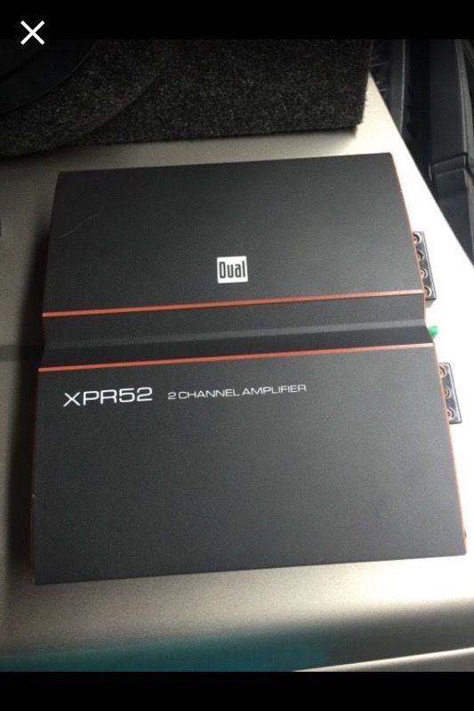 Amplificador dual XPR52 600 watts