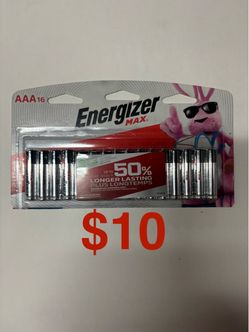 Energizer MAX AAA Batteries 16-Pack