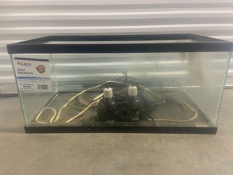 2 fish tanks
