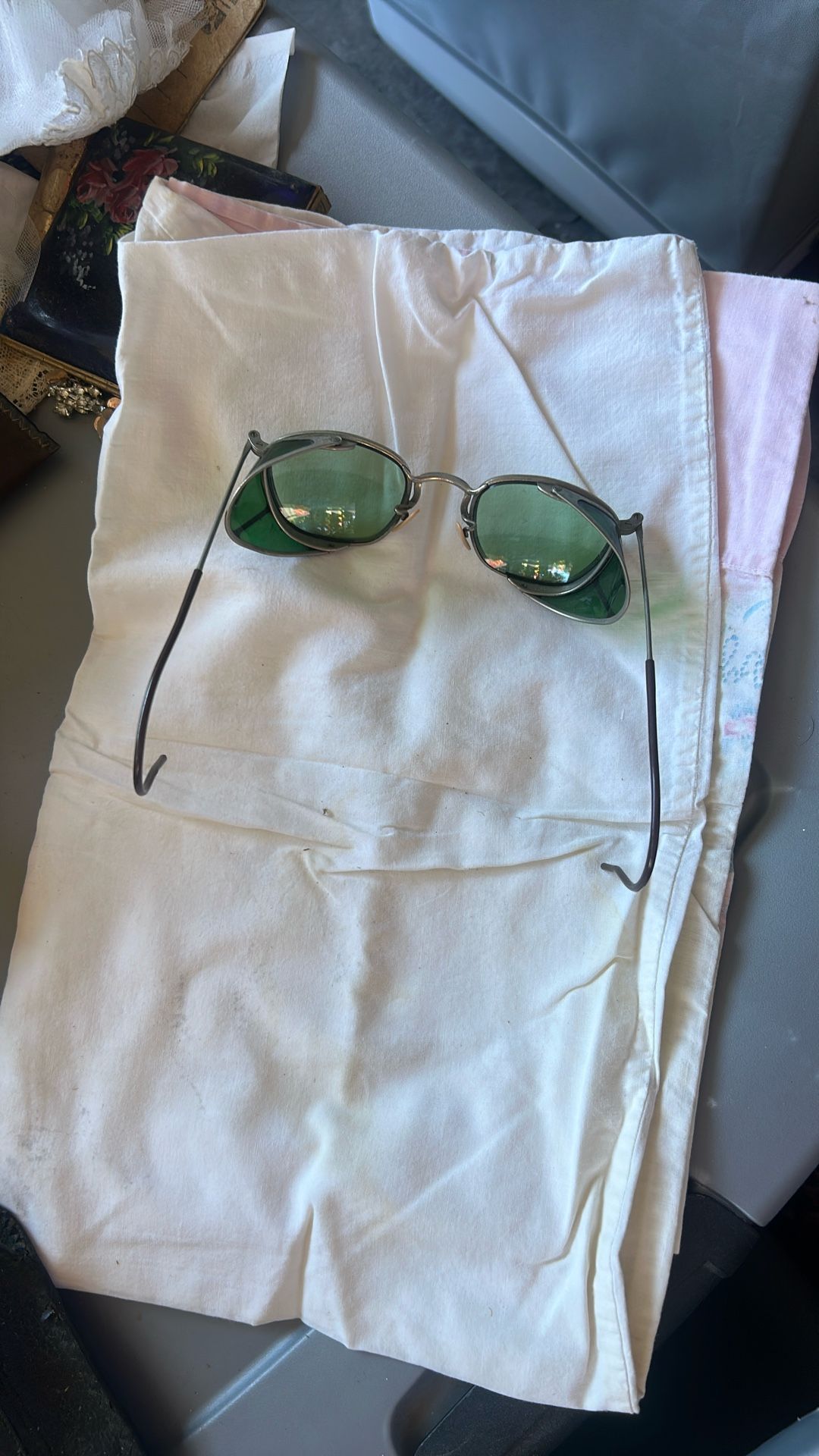 WWII Antique Safety Glasses