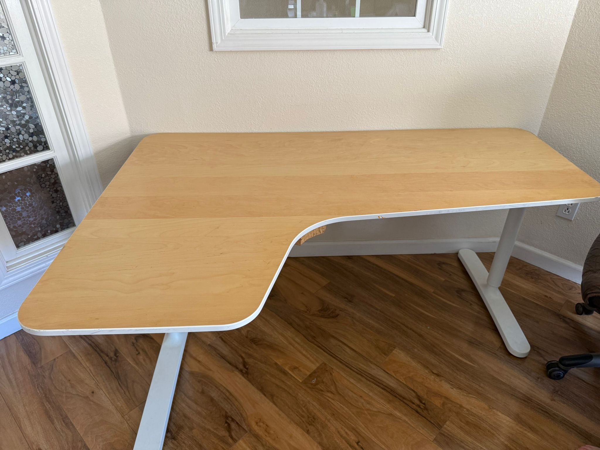 L shape desk