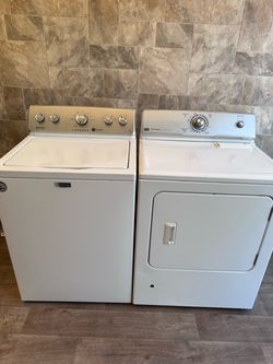Maytag washer and dryer laundry