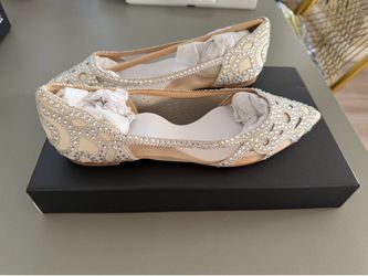 Badgley Mischka Wedding Flats