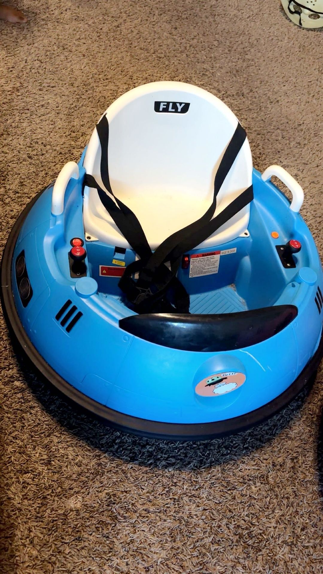 Toddler bumper car