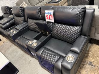 2PC RECLINERS SET SECTIONAL (couch, sofa) !!NO CREDIT NEEDED !! TAKE IT HOME TODAY!! 🚛 SAME DAY DELIVERY AVAILABLE 🚚 Se Habla Español
