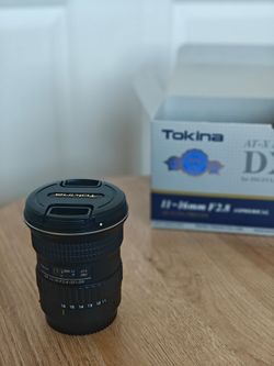 Like new Tokina 11-16 f2.8 Pro Dx for Canon