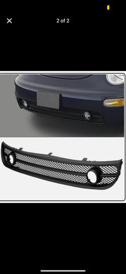 Bumper Kit For 01-2005 Beetle Front Valance & Grille Assembly & Bumper Trim 3PC