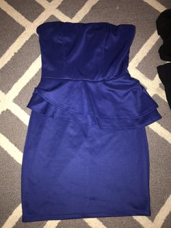 Blue mini dress size S/Small