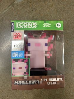 Minecraft Axolotl Light - Pink Icons