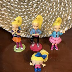 JoJo Siwa  small  doll 4 pieces 
