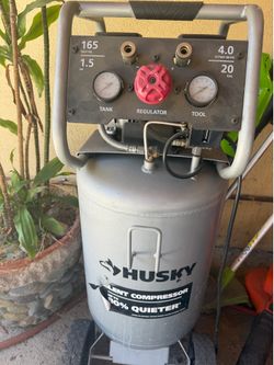Husky 20 gallon air compressor