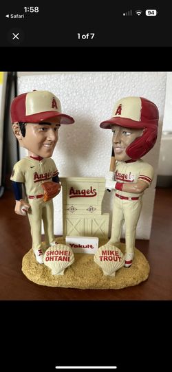 Trout And Ohtani Bobblehead 
