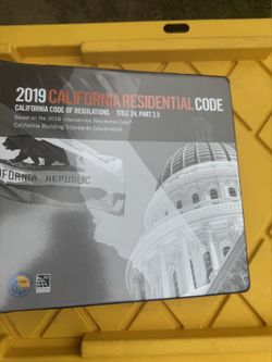 2019 California Residential Code