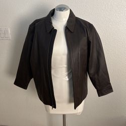 Gap Leather Jacket 