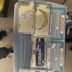 Assorted License Plates