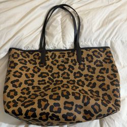 Leopard Coach Tote 