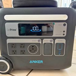 Anker Solix F2000 Portable Power Station-2,048Wh|2,400W