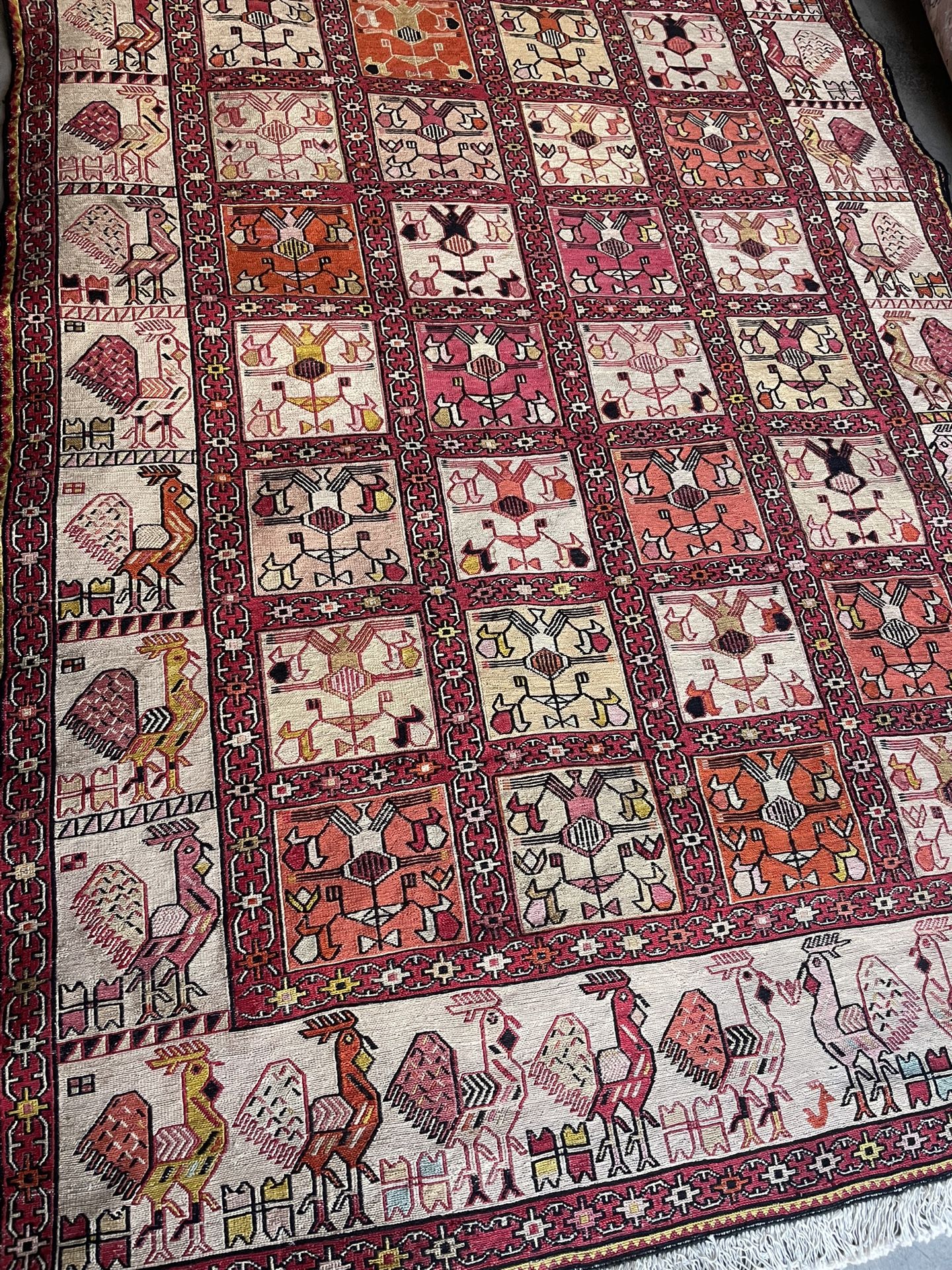 New 4x6 Ft Tapestry Rug Persian Wool And Silk