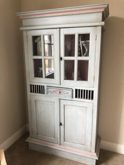 Small Eclectic Hand Finished Armoire