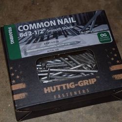 Unopened Boxes of Galvanized Framing Nails