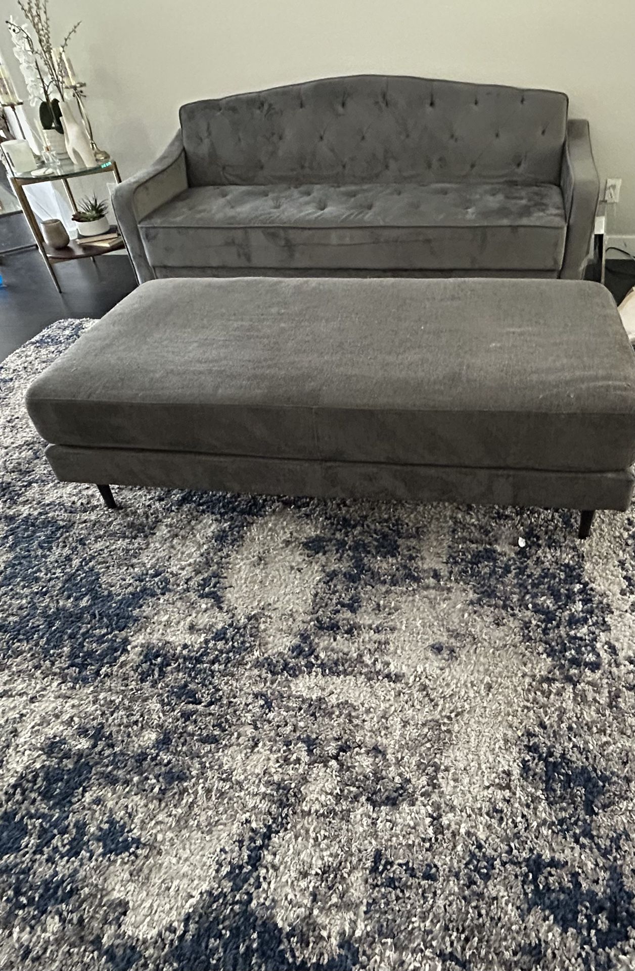 $300Sofa - rug- Ottoman