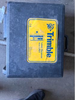 Trimble LR 21 laser receiver for equipment