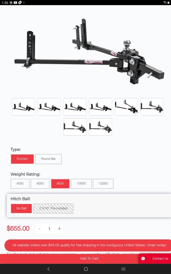 Weight Distribution Hitch