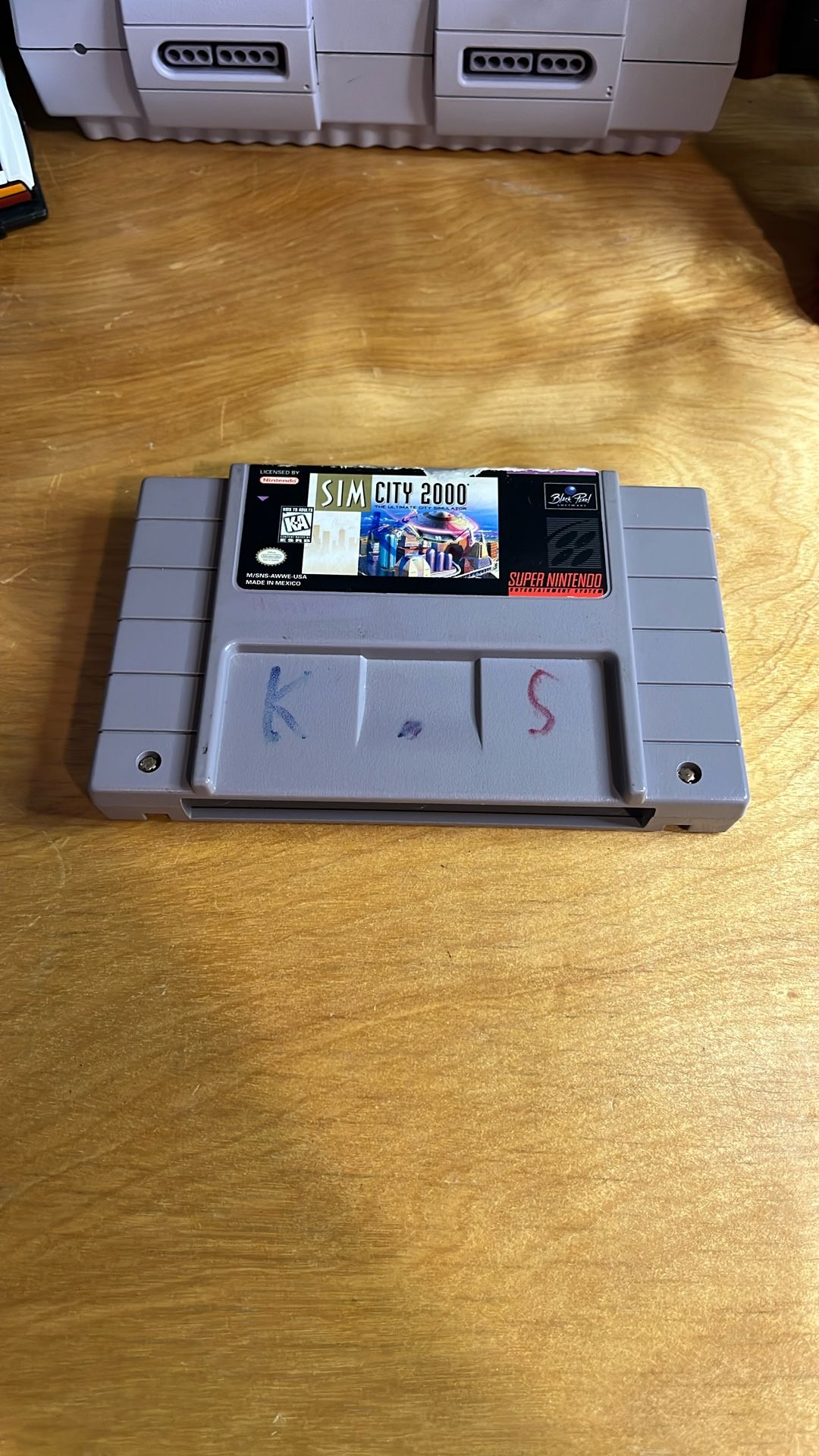 Super Nintendo / SNES - Sim City 2000