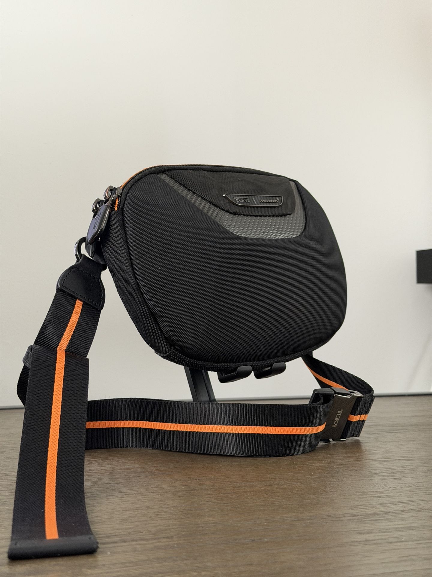 TUMI x MCLAREN Lumin Utility Pouch Crossbody Bag / NEW