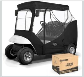Golf cart enclosure