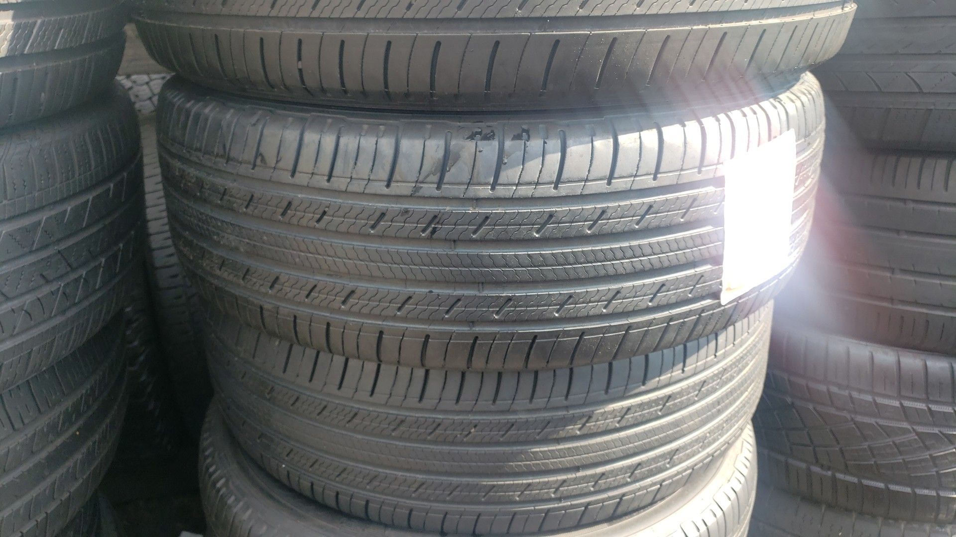 Beautiful set of tires with size 235/55/20