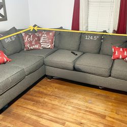 Large Sectional/Ottoman