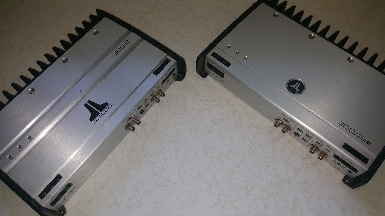 Jl audio amplifiers