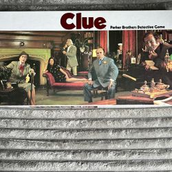 1972 Clue Board Game 