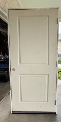 House to garage door