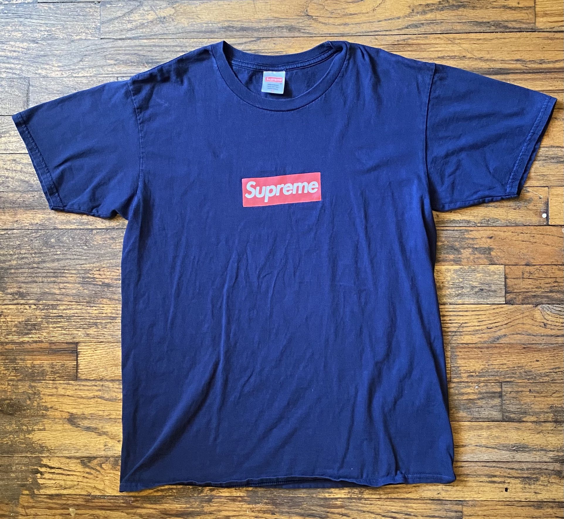 supreme 20th anniversary box logo tee the andy warhol foundation 