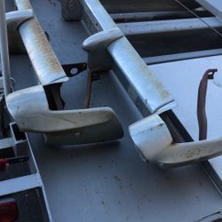 1957 Chevy Wagon Rear Bumpers