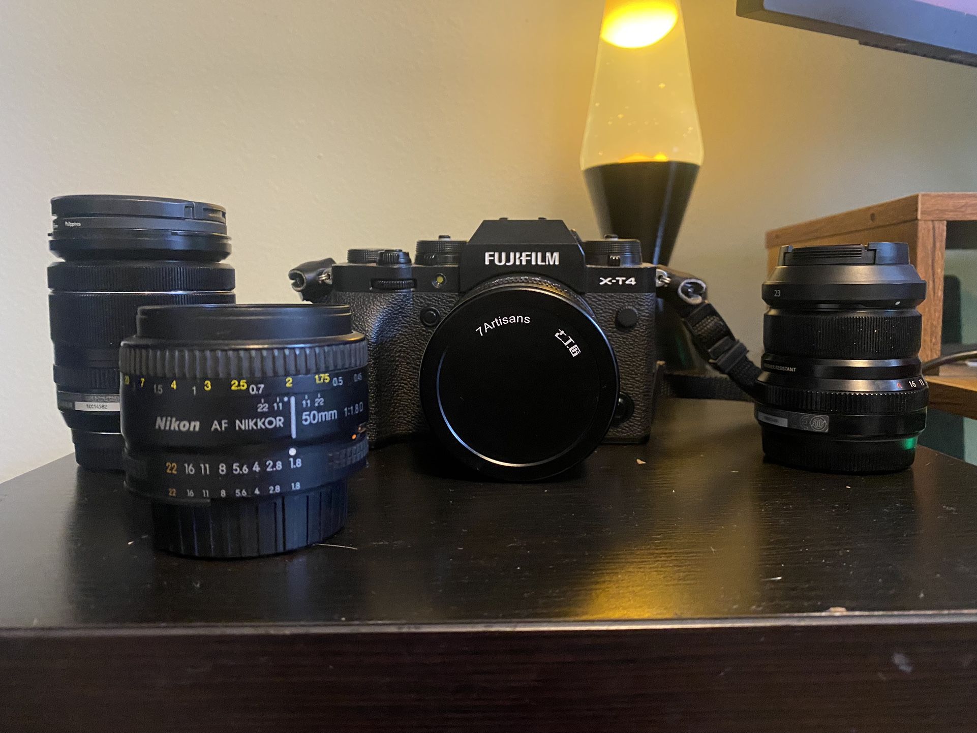 Fujifilm XT-4 Bundle With 4 Lenses