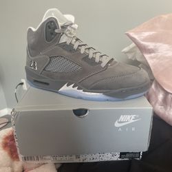 Jordan 5 Wolf Grey Size 10