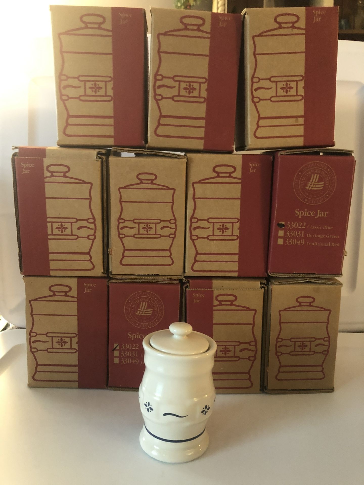Longaberger Spice Jars