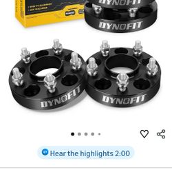 5x114.3  Aka 5x4.5 Forged 1" Wheel Spacers 