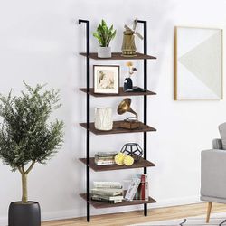 Ladder Shelf Open Bookshelf 5-tier Wall-mounted Wood Bookcase Storage Rack
Brand new 
$65 


Hablo Español 