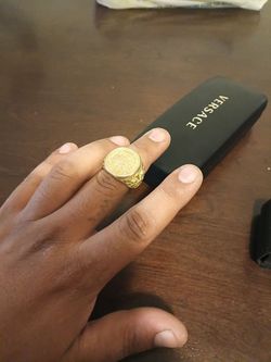 Gold ring (18k stamp)